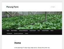 Tablet Screenshot of parungfarm.com